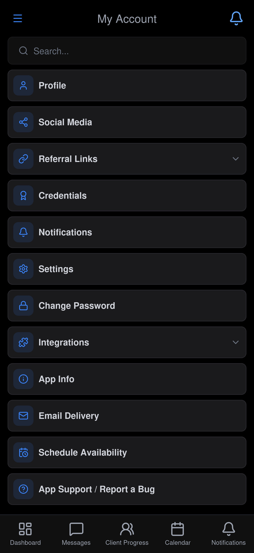 In-app support screenshot 2