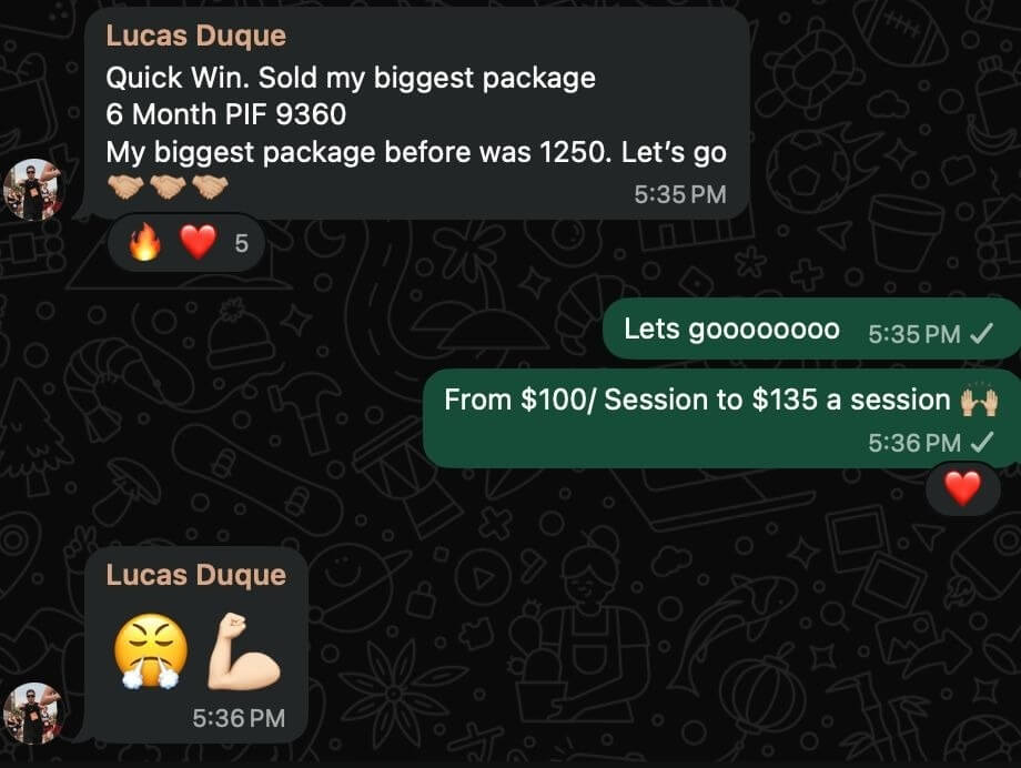 Testimonial screenshot 7